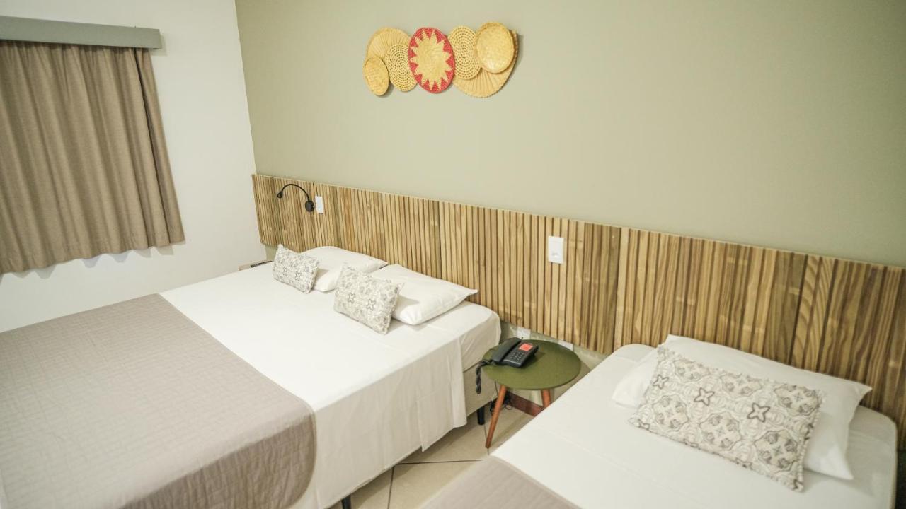 Hotel Ilhas Do Caribe - Na Melhor Regiao Da Praia Da Enseada กัวรูจา ภายนอก รูปภาพ