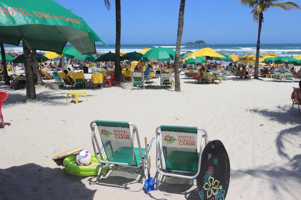 Hotel Ilhas Do Caribe - Na Melhor Regiao Da Praia Da Enseada กัวรูจา ภายนอก รูปภาพ