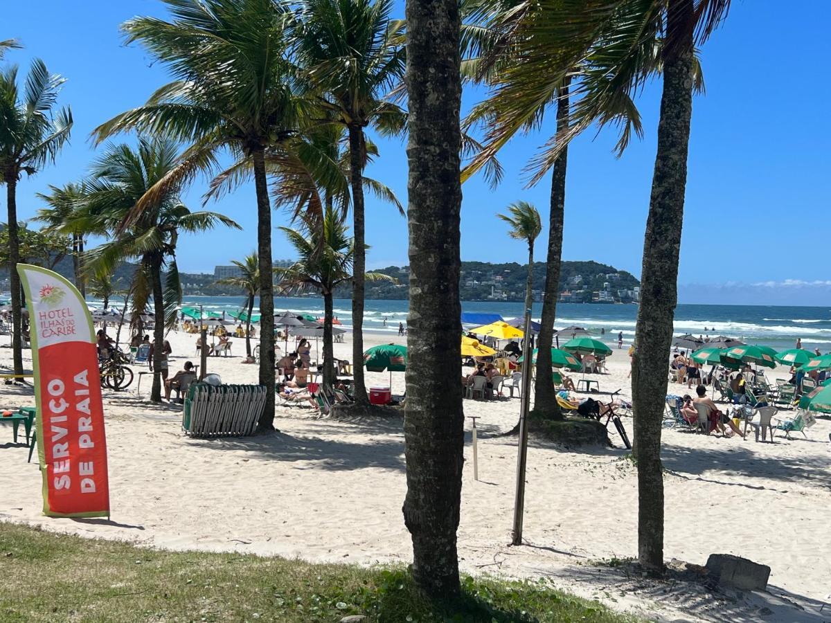 Hotel Ilhas Do Caribe - Na Melhor Regiao Da Praia Da Enseada กัวรูจา ภายนอก รูปภาพ