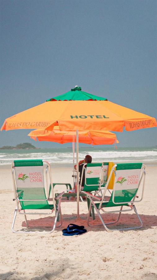 Hotel Ilhas Do Caribe - Na Melhor Regiao Da Praia Da Enseada กัวรูจา ภายนอก รูปภาพ