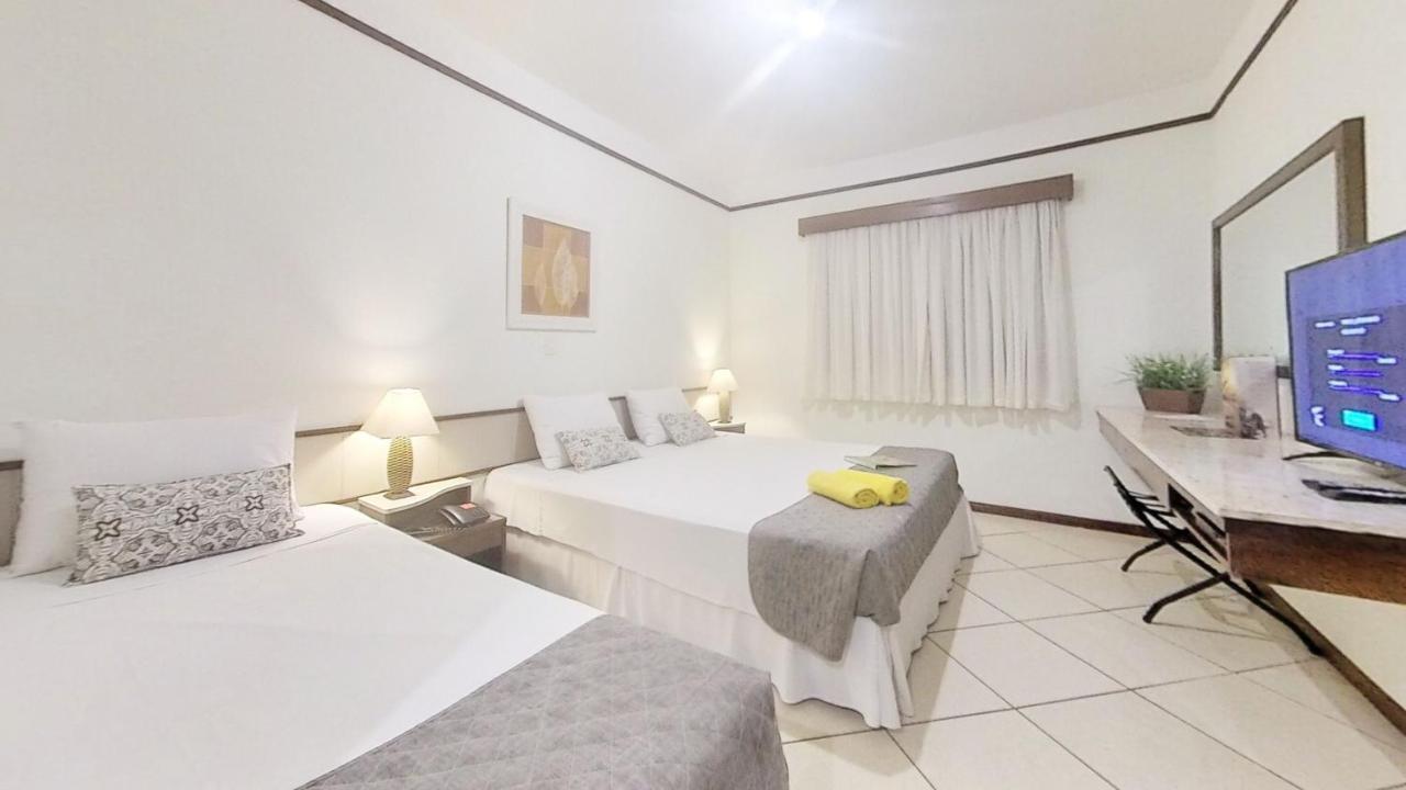 Hotel Ilhas Do Caribe - Na Melhor Regiao Da Praia Da Enseada กัวรูจา ภายนอก รูปภาพ